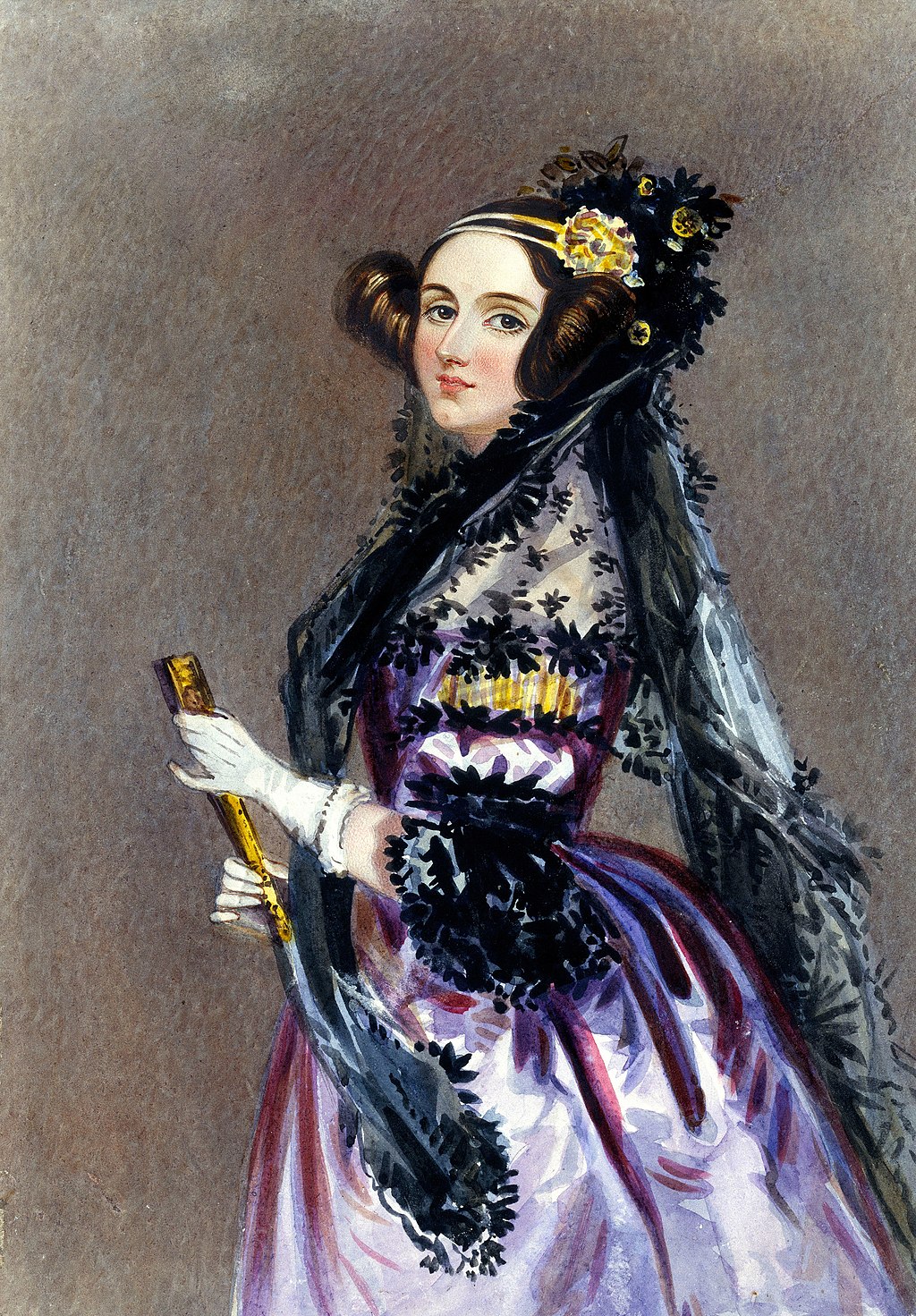 Aquarela de Ada Lovelace